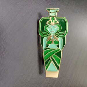 Nephthys Ancient Egyptian Art Deco Enamel Pin